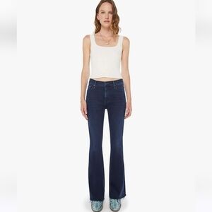 Mother Jeans The Weekender Fray in Easy Does It Size 25 High Rise Stretch Denim